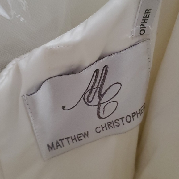Matthew Christopher wedding gown - Picture 4 of 6